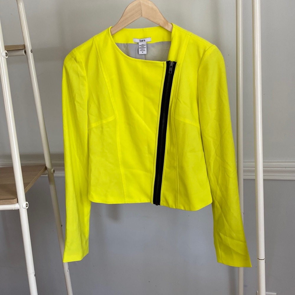 Bar III Bright Yellow Jacket
